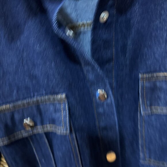 Petal and Pup Hailey Dark Denim Mini Dress Size Medium - Picture 5 of 7